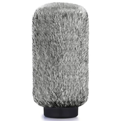 Image de Microphone NTG3 Bonnette Anti Vent en Fourrure pour Réduire le Bruit du Rode NTG2, NTG3, Mic Sennheiser MKH416 Shotgun et d&#039;autres Microphones de Diamètre 18 24mm par YOUSHARES