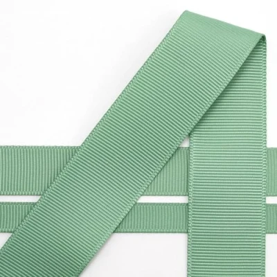 Image de Italian Options Ruban gros grain Vert sauge 38 mm x 10 m