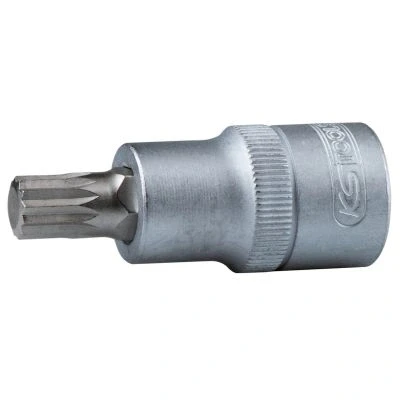 Image de KS TOOLS 911.5306 Clé à douille DIN 3120, ISO 1174 M17 Acier chrome vanadium Polygone intérieur, extérieur moleté