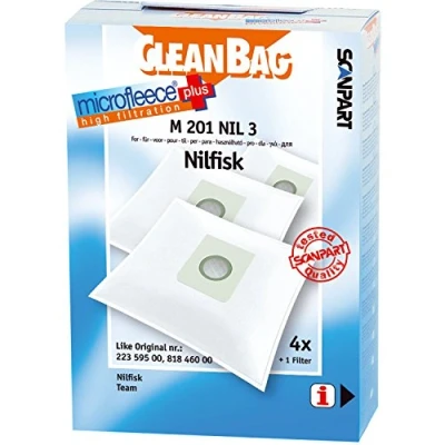 Image de Scanpart M201nil3 Microfleese Stofzak Nilfisk King Micro En