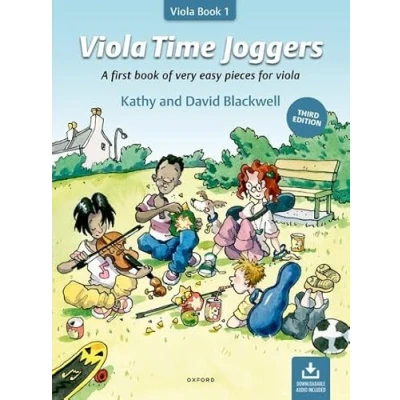 Image de Kathy &amp; david blackwell : viola time joggers (third edition) recueil + enregistrement(s) en ligne