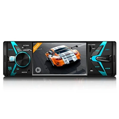 Image de Autoradio avec écran TFT 800 x 480 Bluetooth MP5 Télécommande radio FM USB SD Audio Vidéo voiture AVI DivX Audiocore AC9900
