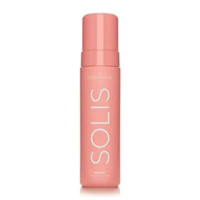Image de COCOSOLIS SOLIS Instant Weekend Tan Lotion autobronzante visage et corps, mousse à effet immédiat lavable pour un bronzage riche, naturel longue durée, au DHA végétal (200 ml)