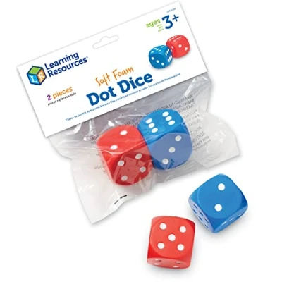 Image de Learning Resources Dés en mousse