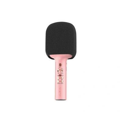 Image de Microphone Sans fil et Karaoké Maxlife Pink