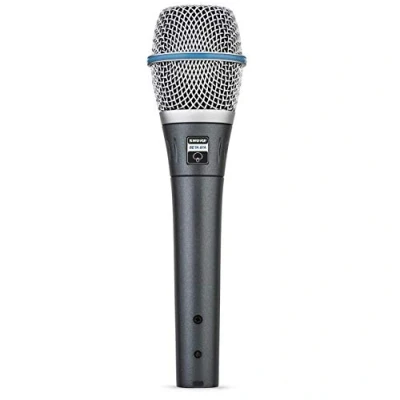 Image de Shure Beta 87A Microphone, Supercardioid, Condenser, For Voices