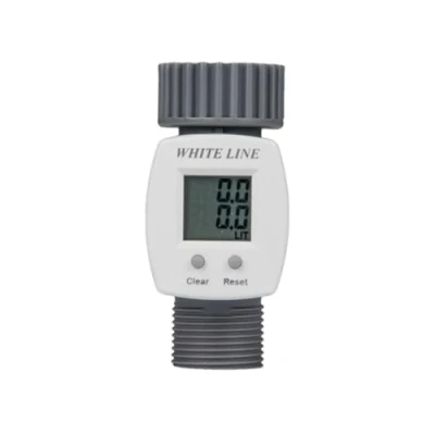 Image de Compteur d&#039;eau Non spécifié 3/4 FxM Écran LCD Mesure en litres ou gallons 999,9 max