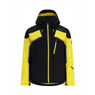 Image de Spyder Leader Veste De Ski Homme (Taille : M/50, Jaune,noir)