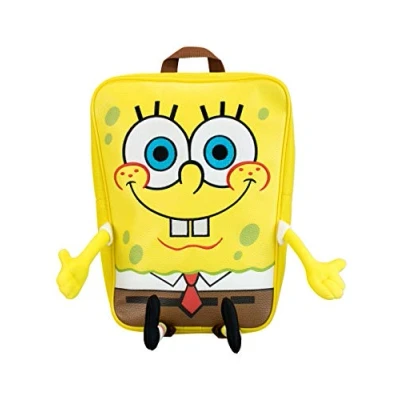 Image de SPONGEBOB SQUAREPANTS Sacs A Dos Pour Enfant Bob L’Éponge Sac D’Ecole Garcon Jaune Taille Unique
