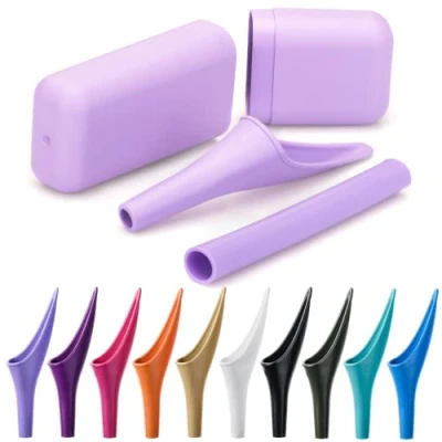 Image de SHEWEE Extreme L&#039;urinoir féminin Original Appareil d&#039;urination réutilisable et Portable. Festival, Camping, Voiture, randonnée Indispensable pour Les Femmes. Entonnoir Stand to Pee Lilas