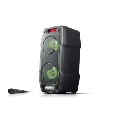 Image de Sharp PS 929 Enceinte de Fête avec Batterie intégrée, Table mixage DJ, 14 Heures Lecture, Bluetooth, TWS : jumelage d&#039;un Autre Appareil