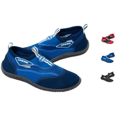 Image de Cressi Sub S.p.A. Reef Shoes Chaussures de Plage &amp; Piscine Mixte, Acquamarin, 36