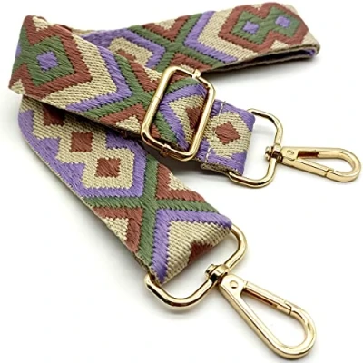 Image de Bandouliere de Rechange Sac Reglable, Sangle a Main Remplacement, Universelles mit Boucle Dore pour Femme à Main, Bandoulière Accessoires, 09