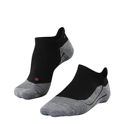Image de FALKE TK5 Wander Invisible M IN laine fines anti ampoule 1 paire, Chaussettes de randonnée Homme, Noir (Black Mix 3010), 42 43