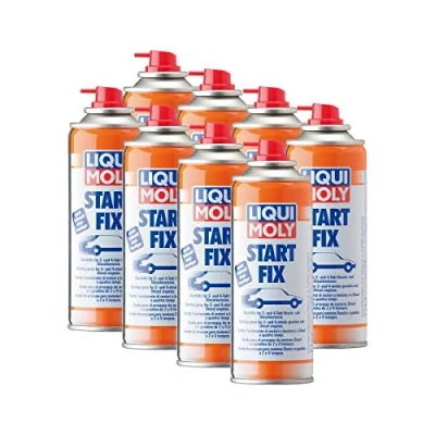 Image de 8 x Liqui Moly 1085 Start Fix aide au démarrage à froid Spray 200 ml