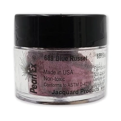 Image de Jacquard JAC JPXU689 Pearl Ex Pigment Poudre 3 g, Bleu Russet 2 oz