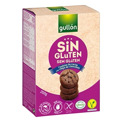 Image de GULLON Biscuits au chocolat sans gluten 200 g (Chocolat)