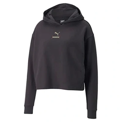 Image de PUMA Better Sweat à Capuche FL Sudation Femme, Noir Phantom, XS