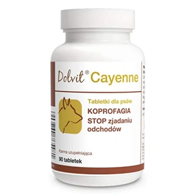 Image de DOLFOS Dolvit Cayenne 90 comprimés contre le repas de KOT pour chien