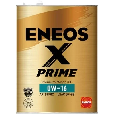 Image de Eneos X Prime 0W 16 1I Huile moteur EU0001401N TOYOTA: Aygo, C HR, Corolla XII Break, SUZUKI: Vitara IV SUV, Swace, LEXUS: ES VII