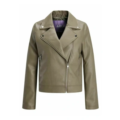 Image de JJXX GAIL Veste en similicuir, Femme, Taille: XS, Brindle