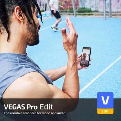 Image de VEGAS Pro Edit 21 Le standard créatif pour la vidéo et l&#039;audio logiciel de montage découpe éditeur Windows 10/11 PC 1 licence