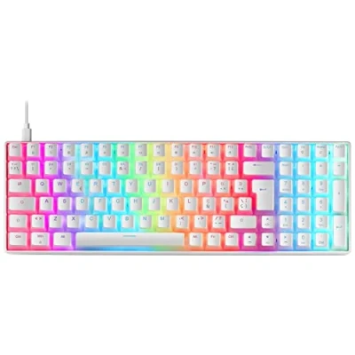 Image de Clavier mécanique Mars Gaming MKULTRA Compact 96% RGB Switch Outemu SQ Rouge