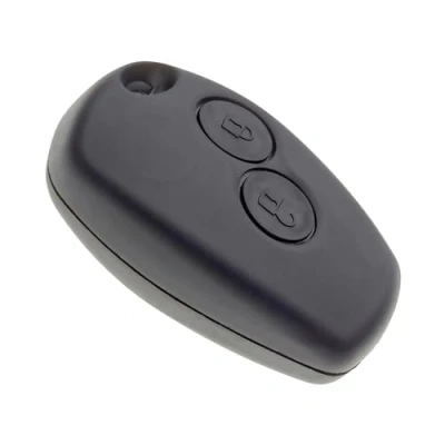 Image de Jongo Coque de Clé sans Lame Compatible avec Dacia Duster, Sandero, Sandero Stepway, Logan, Lodgy Boitier Clef Plip Voiture Télécommande 2 Boutons