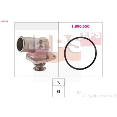 Image de EPS 1.880.194 Thermostat d&#039;eau 92 Made in Italy OE Equivalent OPEL: Corsa B 3/5 portes, Tigra Coupe, Astra F Berline, VAUXHALL: Mk1