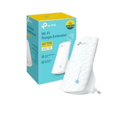 Image de TP Link Répéteur WiFi(RE190), WiFi Extender AC750 Mbps, Amplificateur Récepteur WiFi, Booster, jusqu&#039;à 90㎡, Compatible avec toutes les Box Internet