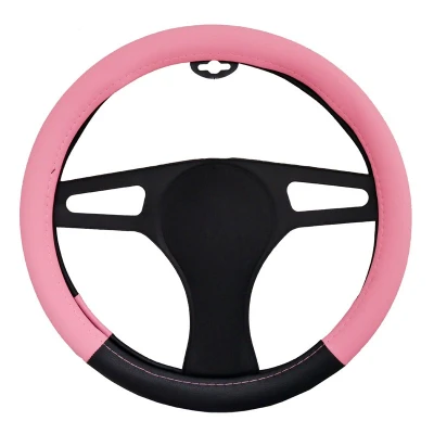 Image de Simoni Racing Pink Lady CVT/58P Housse de volant noir, rose 37 39cm Similicuir