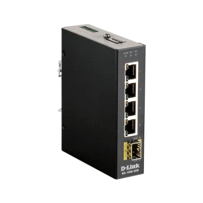 Image de D Link DIS‑100G‑5SW Non géré L2 Gigabit Ethernet (10/100/1000) Noir