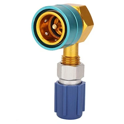 Image de Adaptateur R1234yf, R1234YF à R134A de coupleur rapide côté bas Raccord climatisation voiture