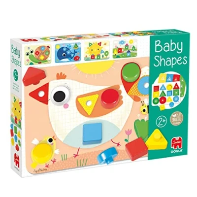 Image de Goula Baby Shapes Jeux de Société éducatifs pour Enfants dès 2 Ans, 59456, Multicolore