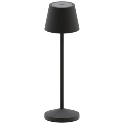 Image de Lampe de table sans fil LED blanc chaud dimmable EMILY H25cm, Noir