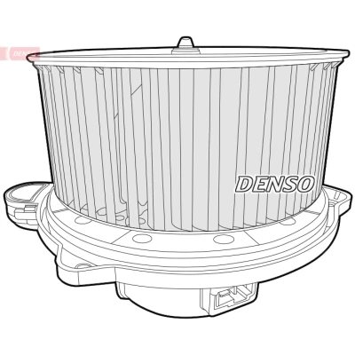 Image de DENSO DEA43005 Pulseur d&#039;Air pour véhicules avec direction à gauche