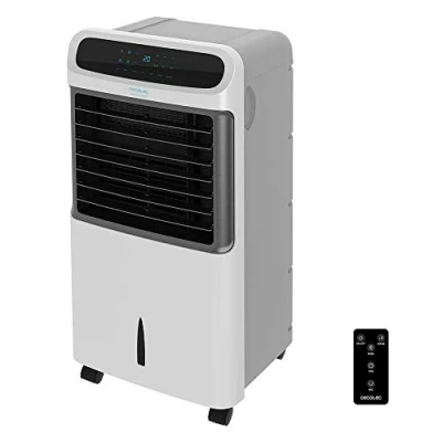 Image de Cecotec Refroidisseur Évaporatif EnergySilence PureTech 6500. 80 W, Double fonction froid/chaud, Débit 600 m2/h, Capacité 12l, Minuterie jusqu&#039;à 8h, Télécommande, 3 Vitesses