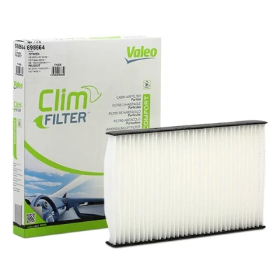 Image de VALEO CLIMFILTER COMFORT 698664 Filtre d&#039;habitacle à particules 286 183 36 CITROËN: C3 Picasso, I 3/5 portes, C4 II 5 portes