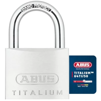 Image de Cadenas 64 Titalium ABUS 50 x 77 17 mm entrouvrant 64TI/50 KA