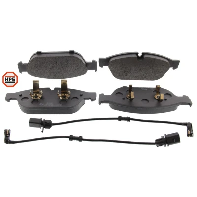 Image de MAPCO 6630HPS Jeu de plaquettes frein Essieu avant contact signal d&#039;usure inclus AUDI: A6 C7 Berline, Avant, A7 Sportback