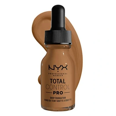 Image de NYX PROFESSIONAL MAKEUP Total Control Pro Drop Fond de teint couvrable pour la peau Muscade