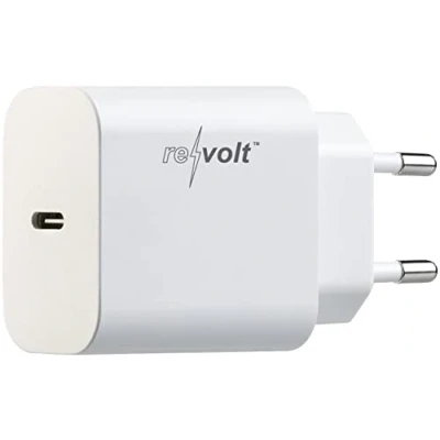Image de revolt Adaptateur Secteur USB C Compact avec Fonction Power Delivery