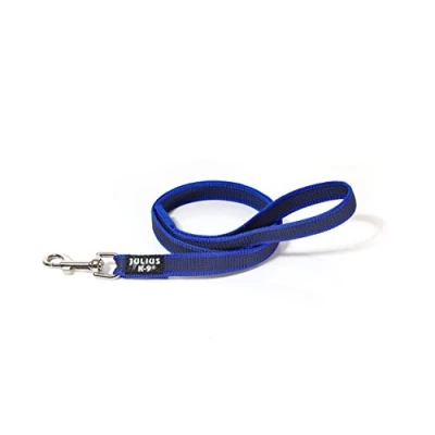 Image de Julius K9 216GM B 1,2 Laisse antidérapante Color &amp; Gray avec poignée, 20 mm x m, Bleu Gris