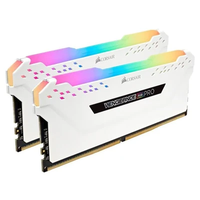 Image de CORSAIR Mémoire PC DDR4, 3000MHz 16GB 2 x 288 DIMM, Vengeance RGB PRO,RGB LED, 1.35V, XMP 2.0 (COR0843591078702 )