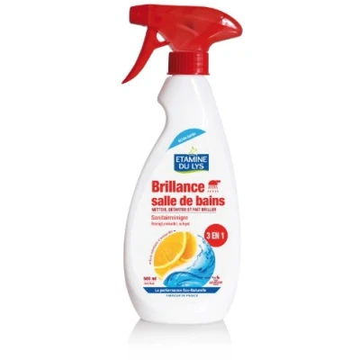 Image de ETAMINE DU LYS Nettoyant Brillance Salle de Bain à l&#039;Orange 500ML BIO