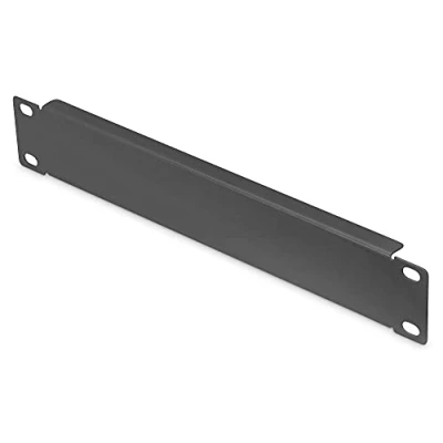 Image de DIGITUS Couvercle Aveugle 10 Pouces (254 mm) 1U pour Armoire réseau Panneau tôle d&#039;acier Noir