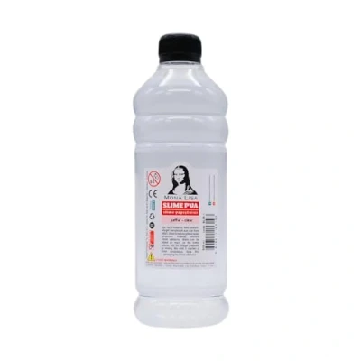 Image de colle transparente PVA, sans solvant pour enfants, convient la fabrication de slime, non toxique, à base d&#039;eau (500 ml)