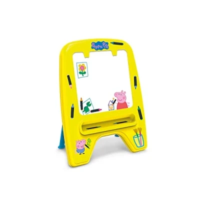 Image de Chicos Tabeau engant Peppa Pig Tableau blanc effacable enfant Convient aux crayons et marqueurs effaçables a partir de 18 mois Craie jaune (52199)