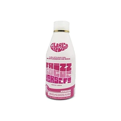 Image de Curly Love Curl Styling Gel 290ml Élimine Les Frisottis Et Retient L&#039;humidité Sans Accumulation Ni Résidu