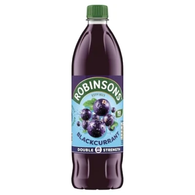 Image de Robinsons Courge Double Force Cassis Sans Sucre Ajouté 1L